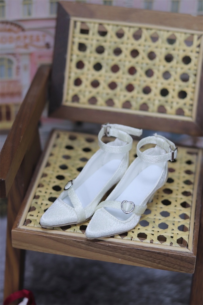 【カカ星球】【1/3】ドール靴 リボンバックルベルトシューズ