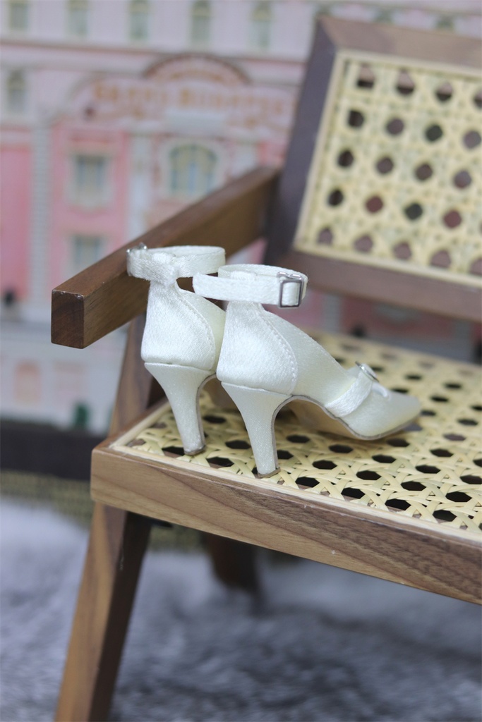 【カカ星球】【1/3】ドール靴 リボンバックルベルトシューズ