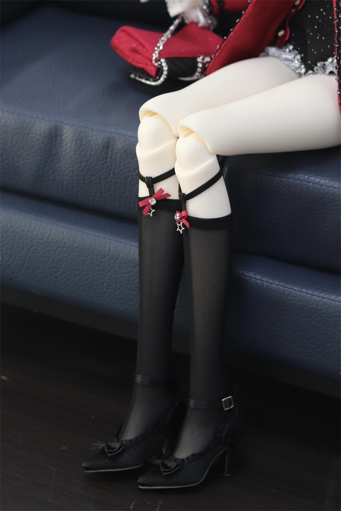 【カカ星球】【1/3】ドール靴 サテンリボンパンプス