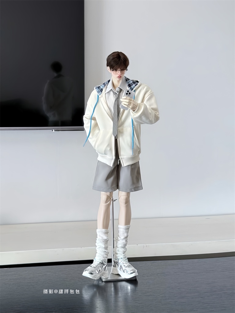 【カカ星球】【ID75】ドール靴 メタリックカラースニーカー ボリュームソール