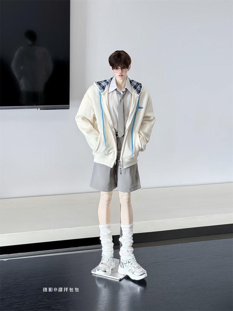 【カカ星球】【ID75】ドール靴 メタリックカラースニーカー ボリュームソール