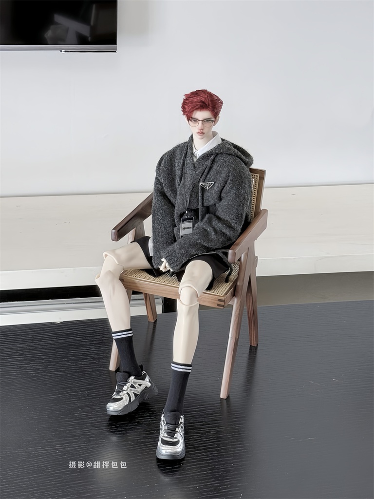 【カカ星球】【ID75】ドール靴 メタリックカラースニーカー ボリュームソール