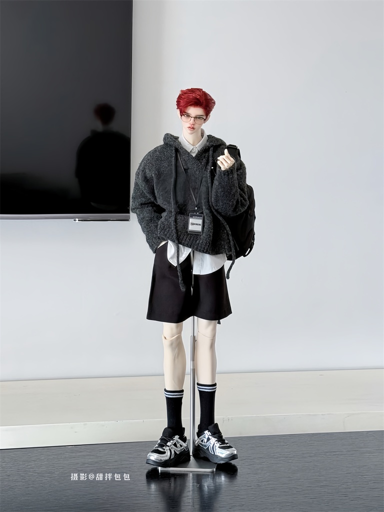 【カカ星球】【ID75】ドール靴 メタリックカラースニーカー ボリュームソール