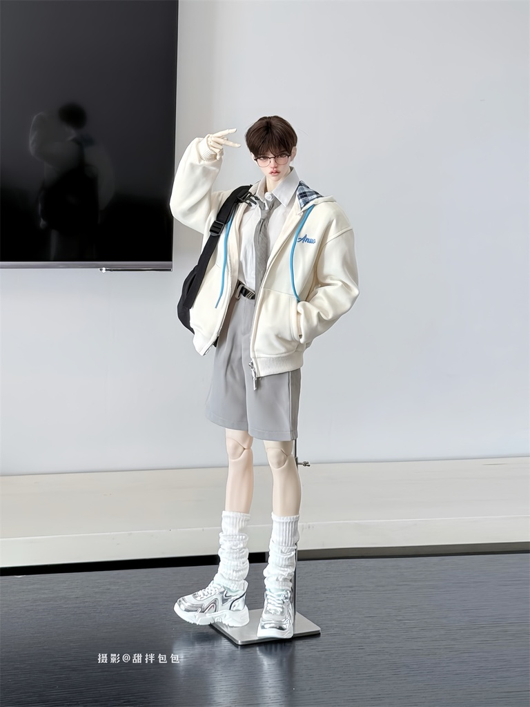 【カカ星球】【ID75】ドール靴 メタリックカラースニーカー ボリュームソール