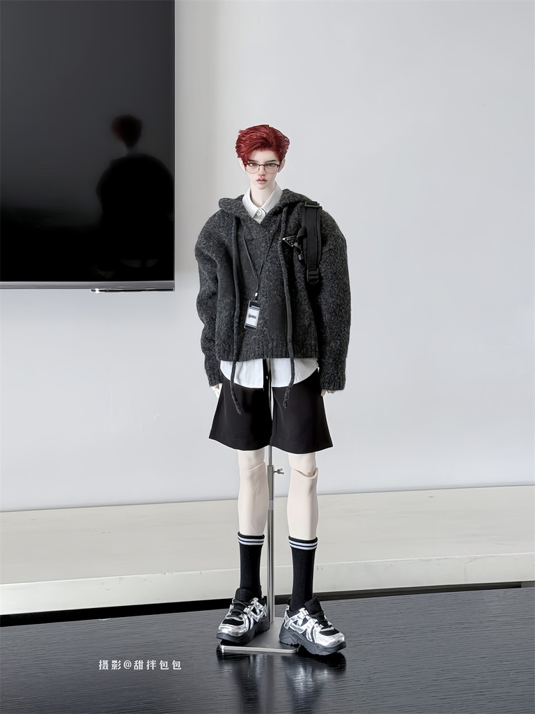 【カカ星球】【ID75】ドール靴 メタリックカラースニーカー ボリュームソール