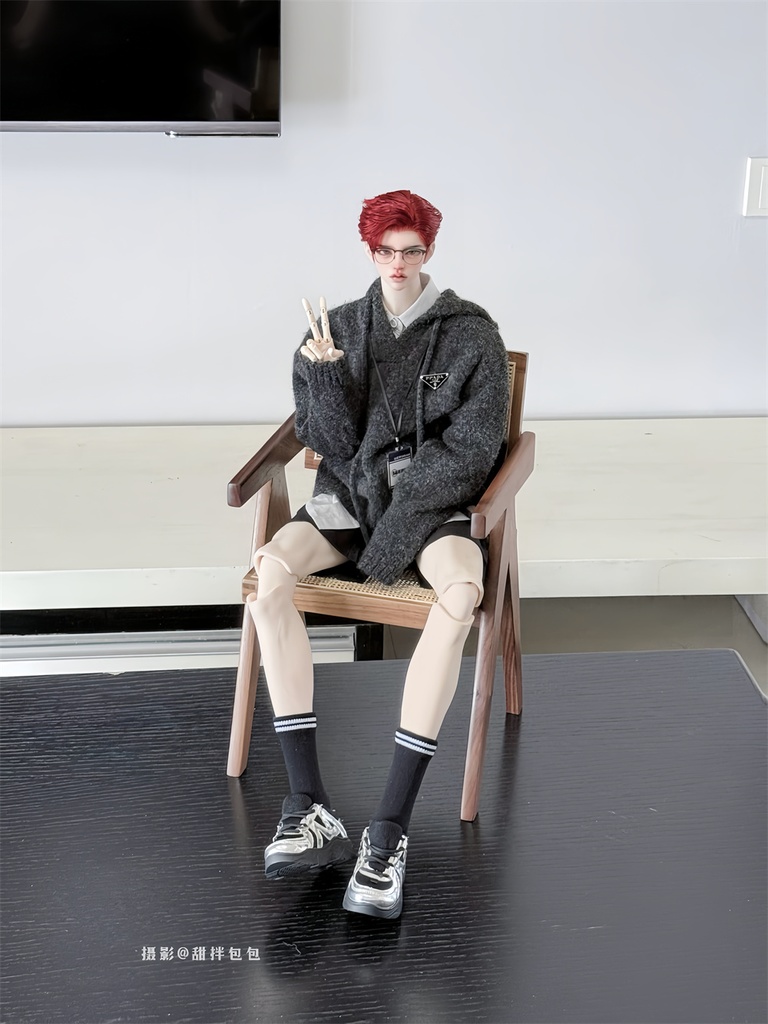 【カカ星球】【ID75】ドール靴 メタリックカラースニーカー ボリュームソール