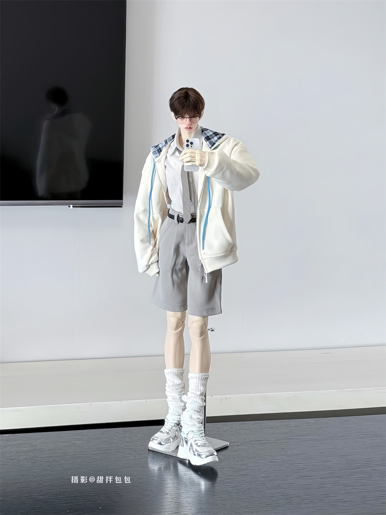 【カカ星球】【ID75】ドール靴 メタリックカラースニーカー ボリュームソール