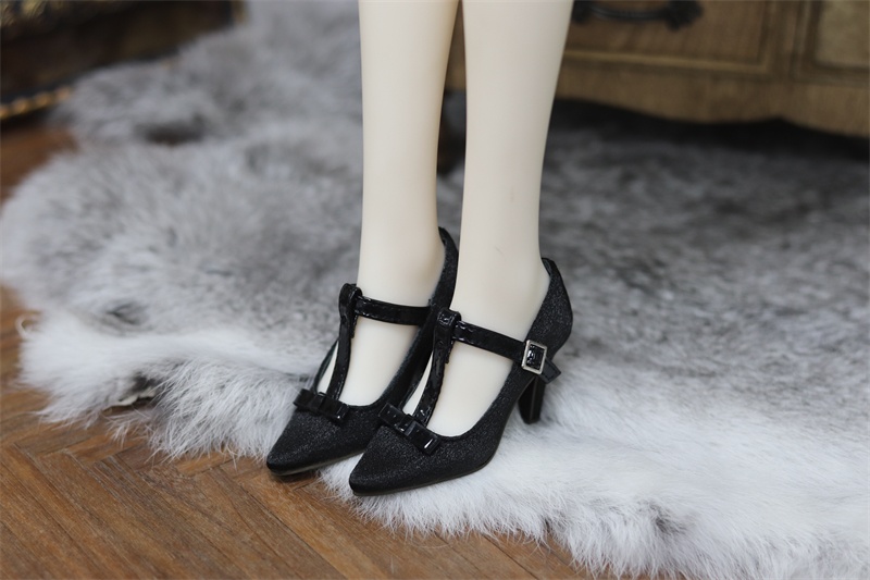 【カカ星球】【1/3】ドール靴 ガーターデザインパンプス