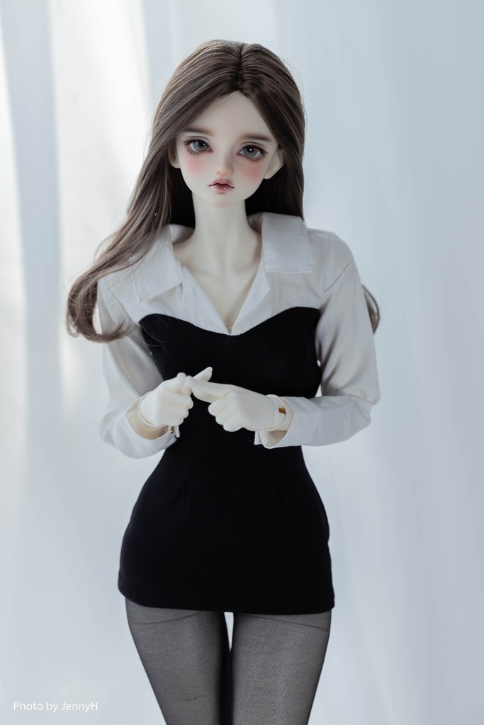 【カカ星球】【1/3】ドール服 OLベアトップワンピース
