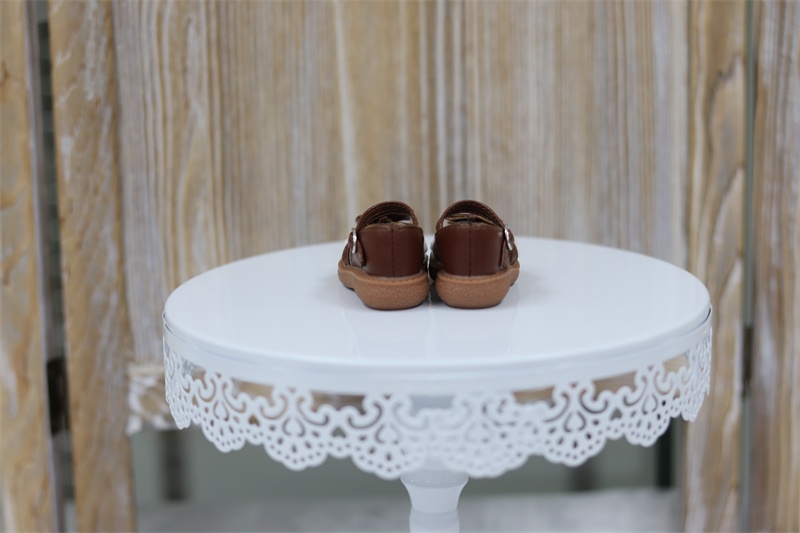 【カカ星球】【1/4,1/6】ドール靴 フリルくまちゃんシューズ