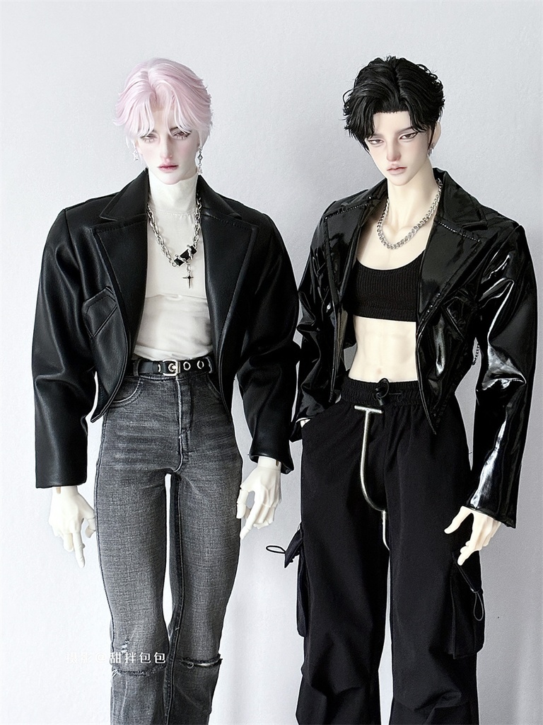 【カカ星球】【ID75】ドール服 バックショートジャケット(取寄せ)