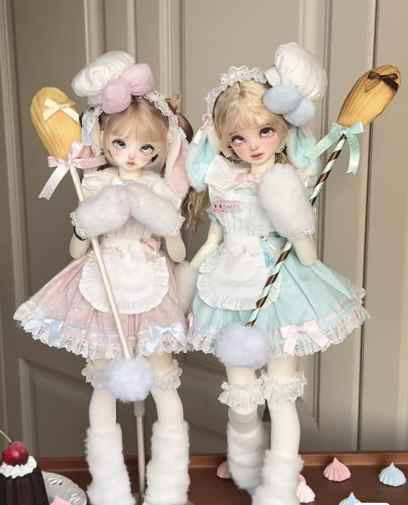 【1/4】ドール服 パフェうさぎ