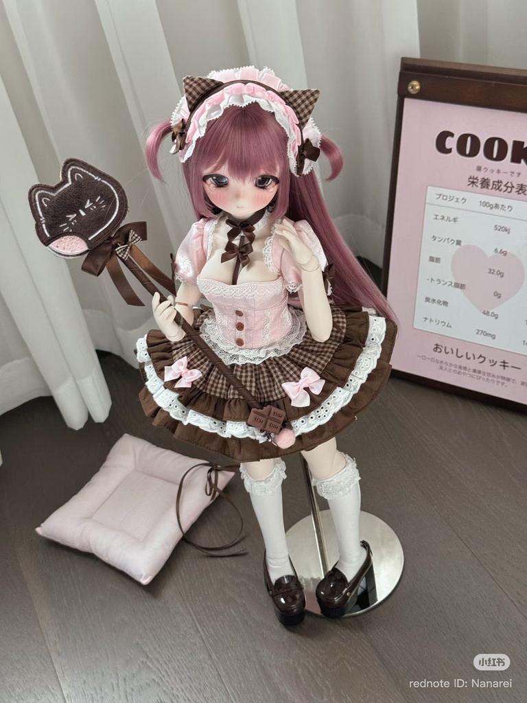 【1/4】ドール服「NEKOクッキー」