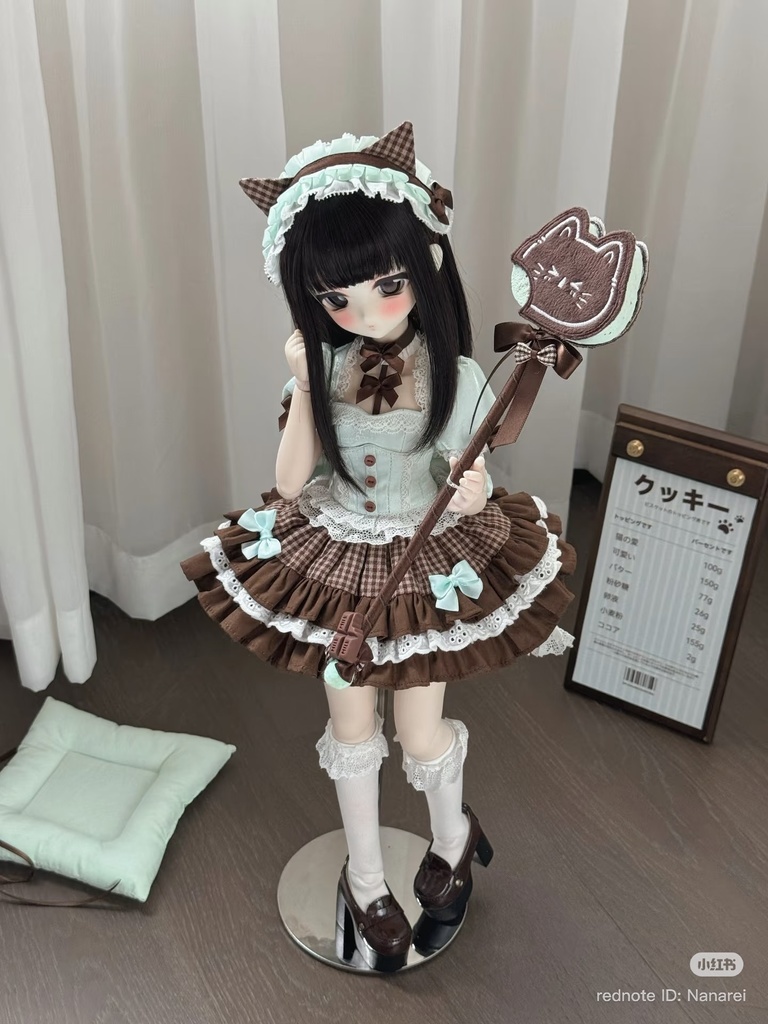 【1/4】ドール服「NEKOクッキー」