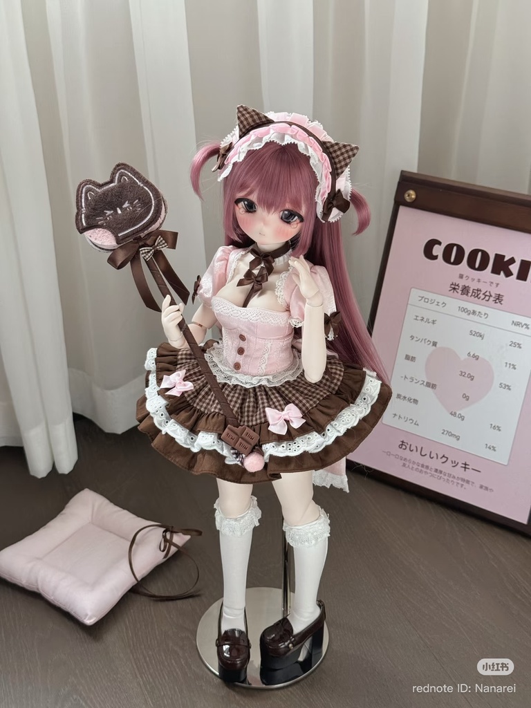 【1/4】ドール服「NEKOクッキー」
