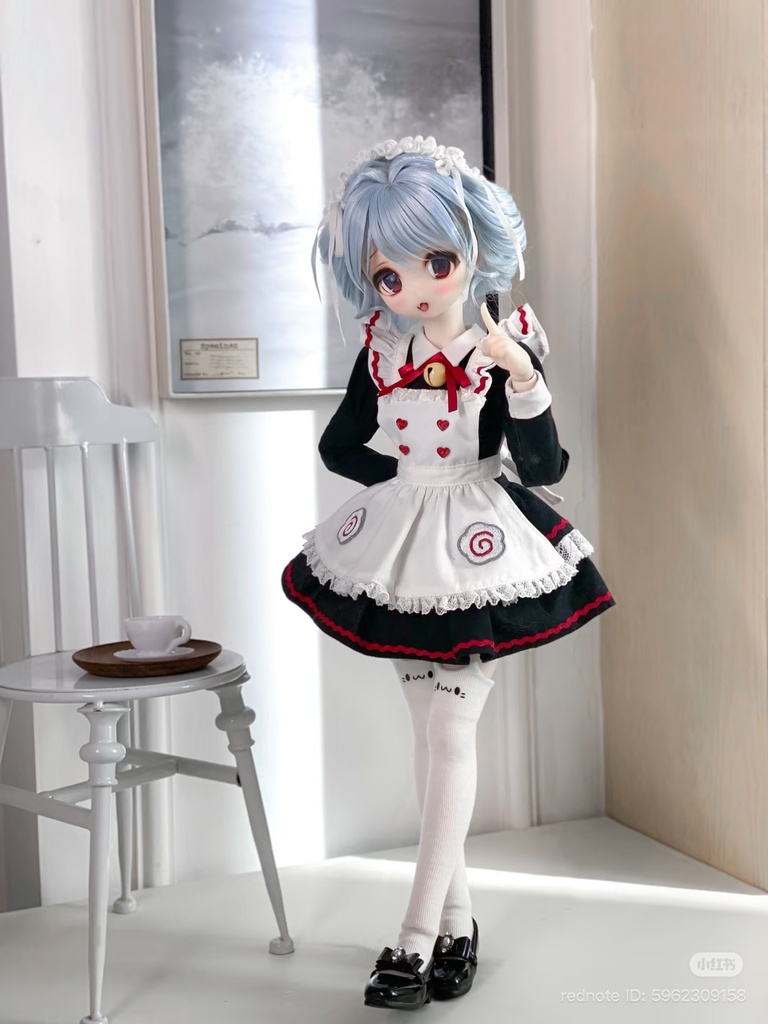 【1/4】ドール服「懒懒小鱼板」