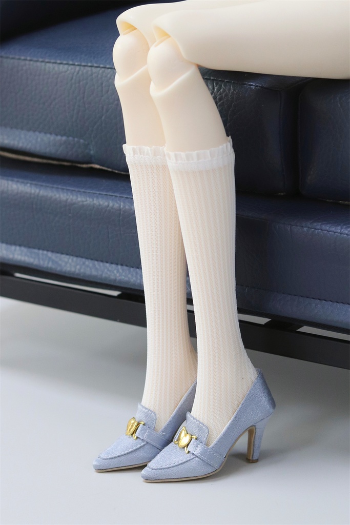 【カカ星球】【1/3】ドール靴 ハートチャームパンプス ハイヒール