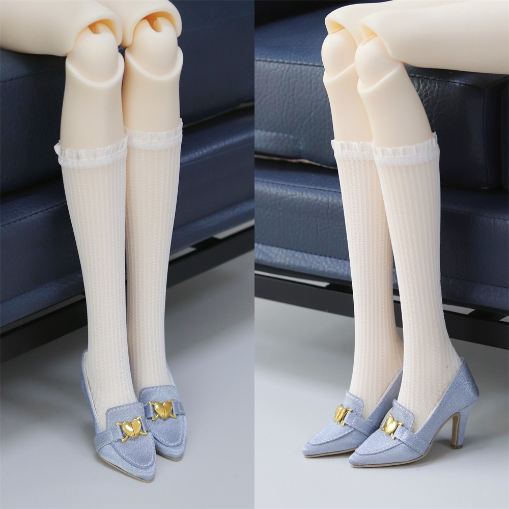 【カカ星球】【1/3】ドール靴 ハートチャームパンプス ハイヒール