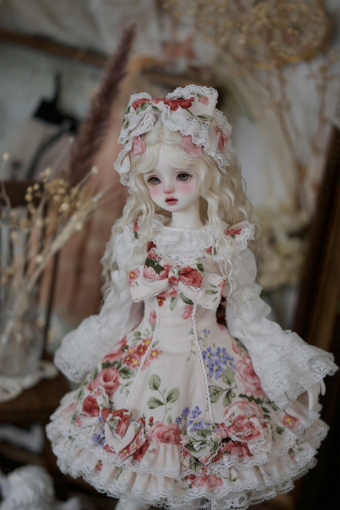 【JadeShine 】【1/4】ドール服「春野绮梦」