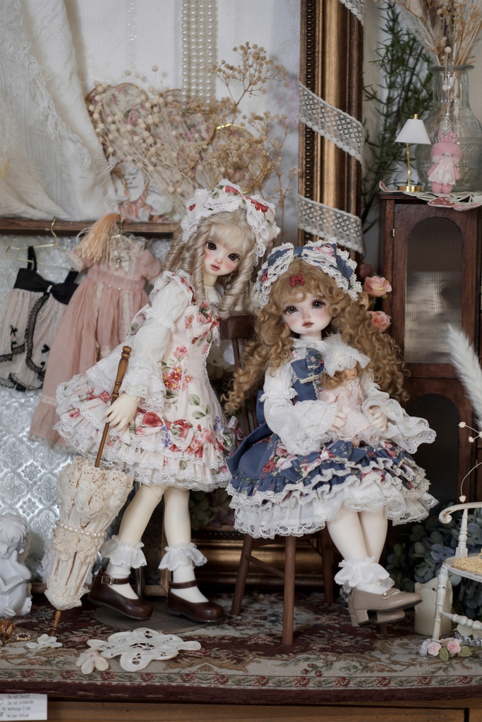 【JadeShine 】【1/4】ドール服「春野绮梦」