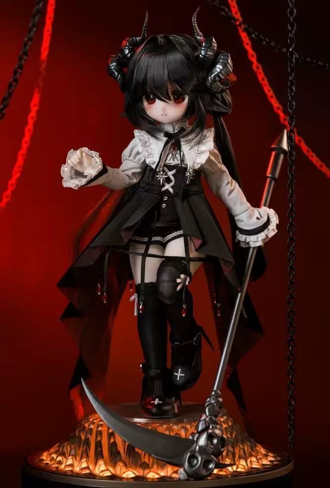 【TinyFox】※特典付き予約販売※狐狐神・暗神格拉法(Grapha/グラファ) 1/6ボディ フルセット MJD ドール