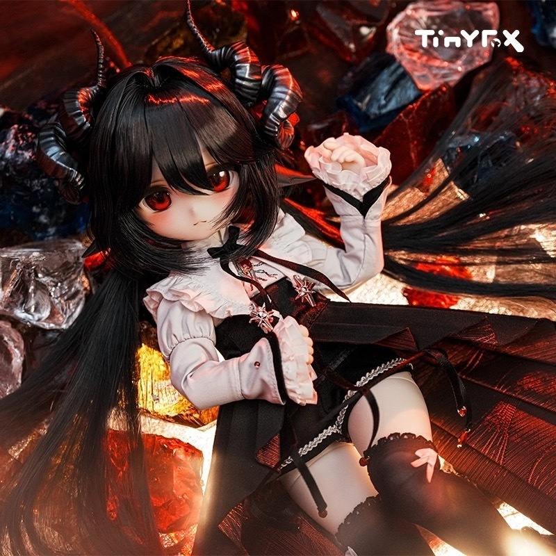 【TinyFox】※特典付き予約販売※狐狐神・暗神格拉法(Grapha/グラファ) 1/6ボディ フルセット MJD ドール