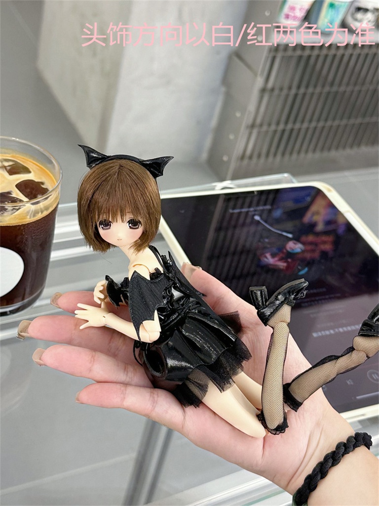 【カカ星球】【OB22】ドール服 小悪魔ドレス(取寄せ)