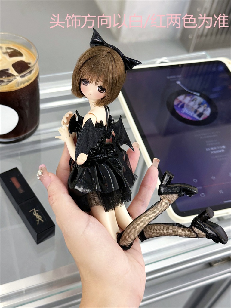 【カカ星球】【OB22】ドール服 小悪魔ドレス(取寄せ)