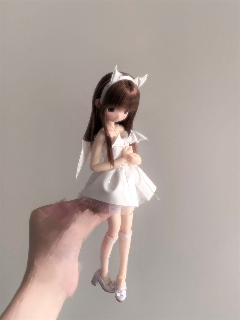 【カカ星球】【OB22】ドール服 小悪魔ドレス(取寄せ)