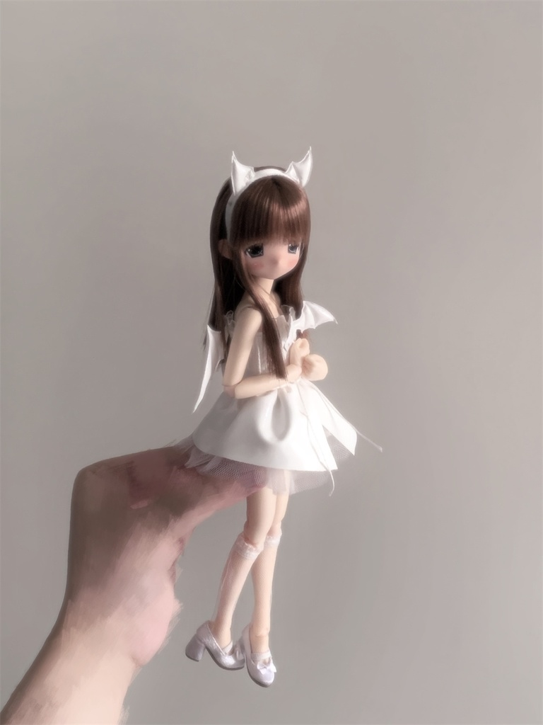 【カカ星球】【OB22】ドール服 小悪魔ドレス(取寄せ)