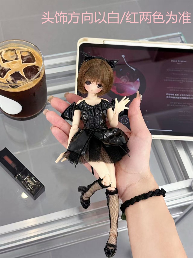 【カカ星球】【OB22】ドール服 小悪魔ドレス(取寄せ)