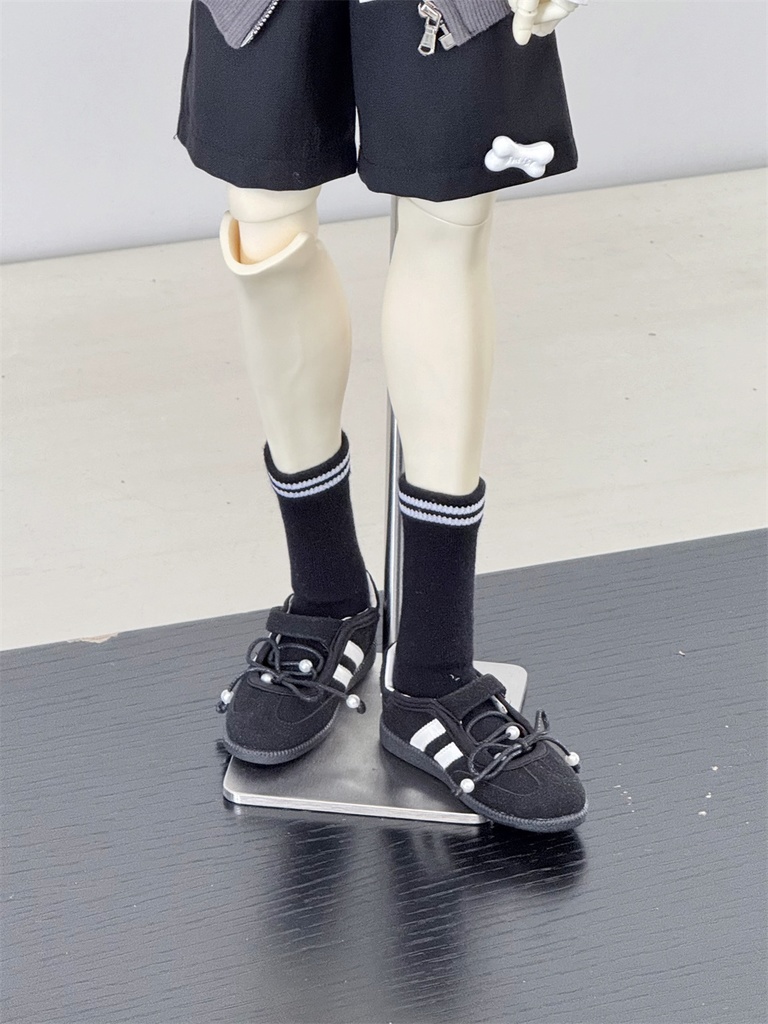 【カカ星球】【ID75】ドール靴 ライン入りスニーカーシューズ