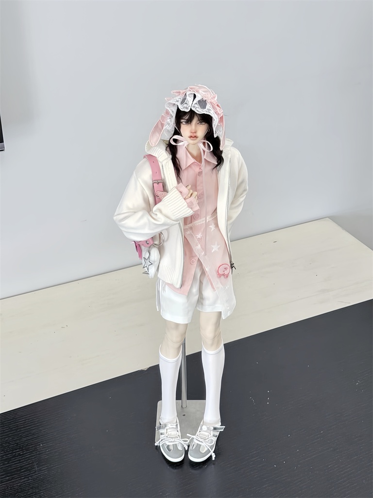 【カカ星球】【ID75】ドール靴 ライン入りスニーカーシューズ