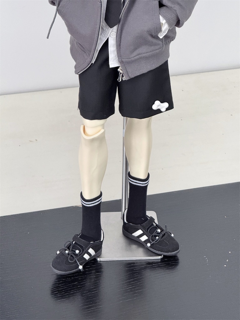 【カカ星球】【ID75】ドール靴 ライン入りスニーカーシューズ