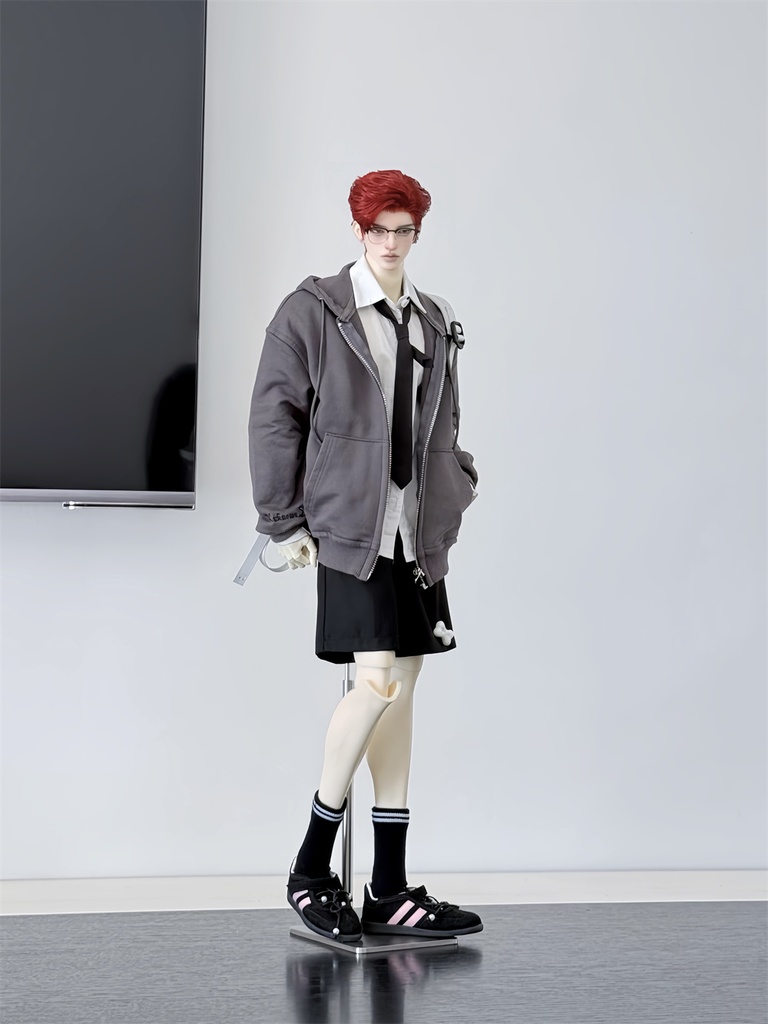 【カカ星球】【ID75】ドール靴 ライン入りスニーカーシューズ