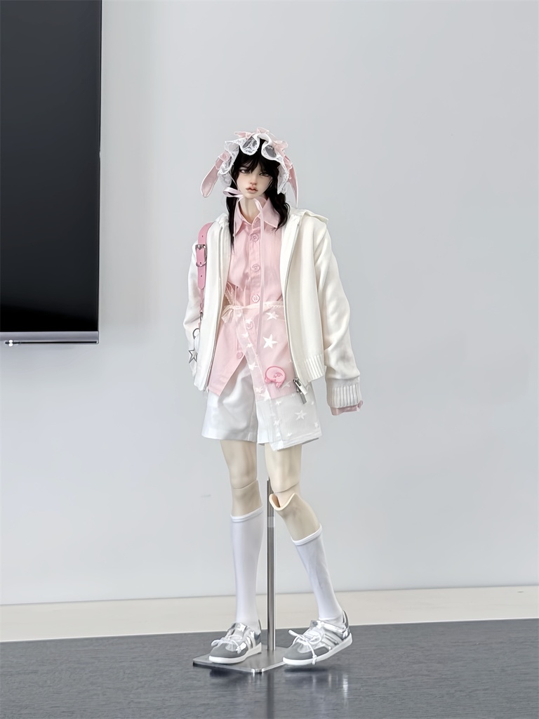 【カカ星球】【ID75】ドール靴 ライン入りスニーカーシューズ