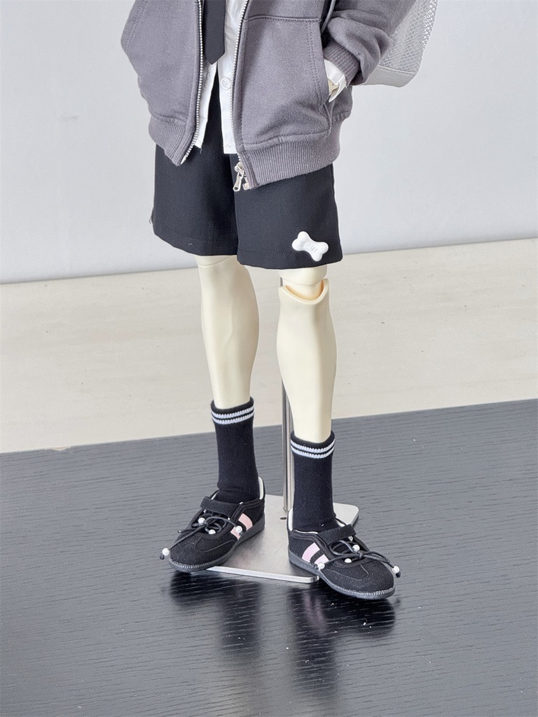 【カカ星球】【ID75】ドール靴 ライン入りスニーカーシューズ