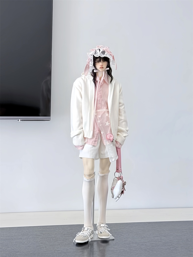 【カカ星球】【ID75】ドール靴 ライン入りスニーカーシューズ