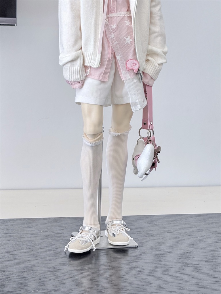 【カカ星球】【ID75】ドール靴 ライン入りスニーカーシューズ