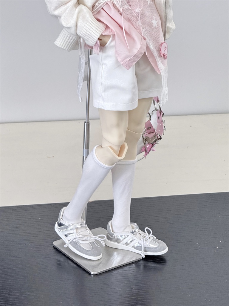 【カカ星球】【ID75】ドール靴 ライン入りスニーカーシューズ