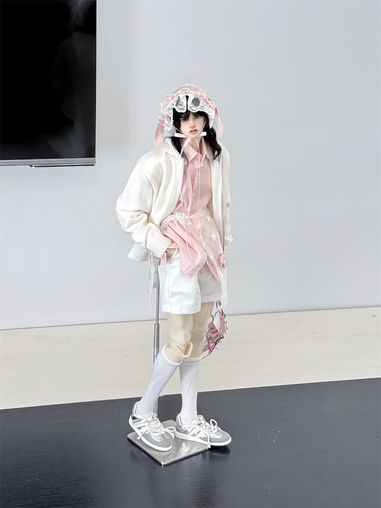 【カカ星球】【ID75】ドール靴 ライン入りスニーカーシューズ