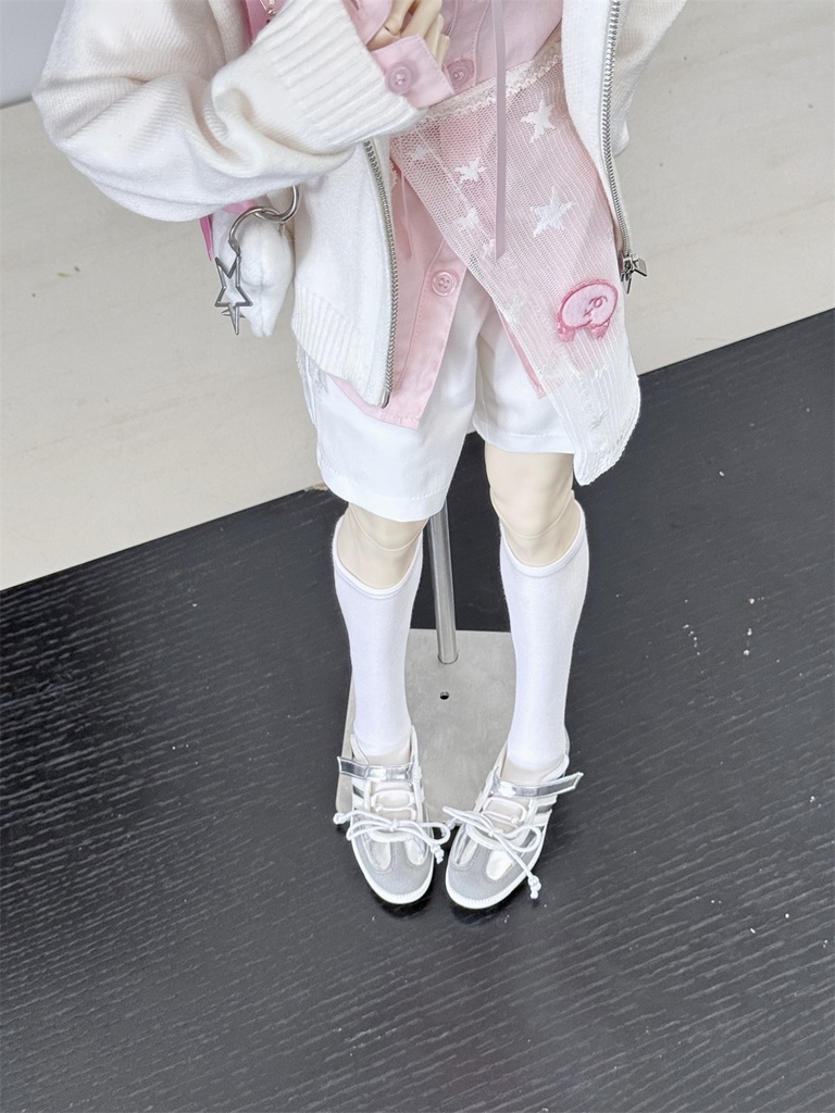 【カカ星球】【ID75】ドール靴 ライン入りスニーカーシューズ