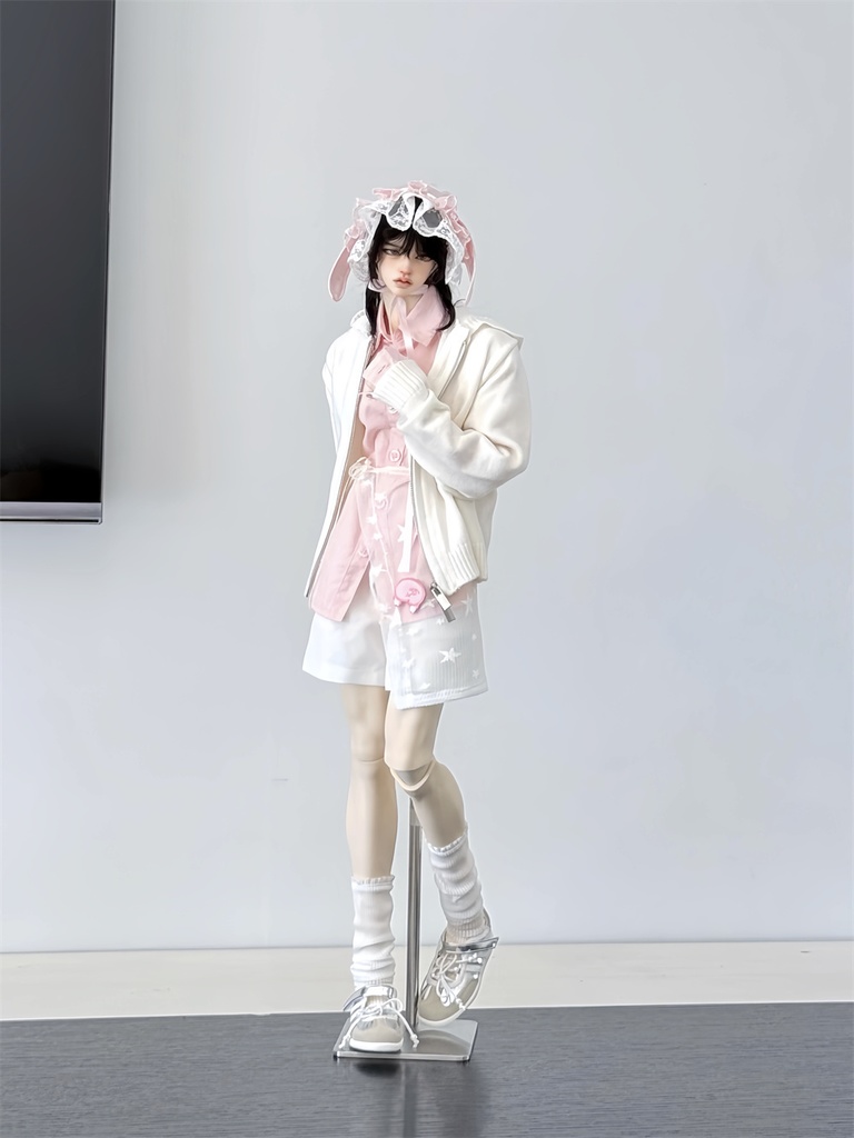 【カカ星球】【ID75】ドール靴 ライン入りスニーカーシューズ