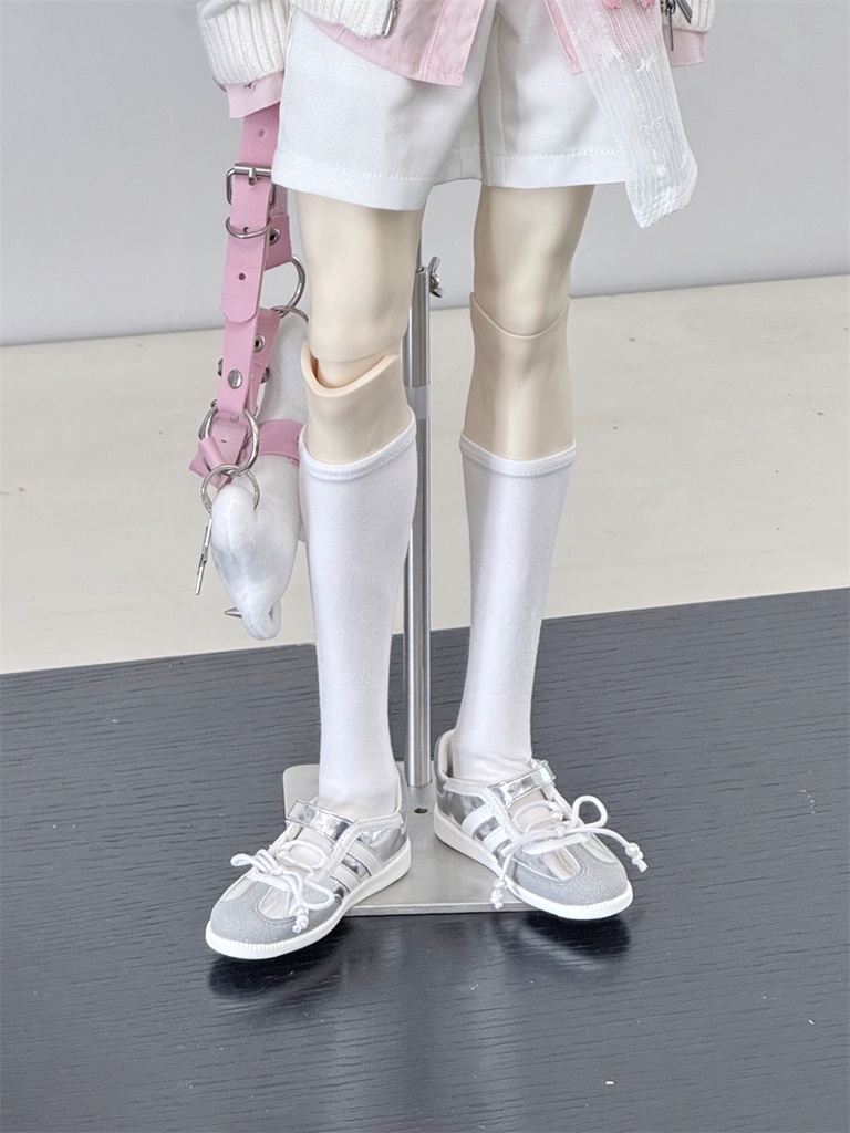 【カカ星球】【ID75】ドール靴 ライン入りスニーカーシューズ