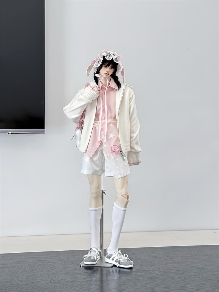 【カカ星球】【ID75】ドール靴 ライン入りスニーカーシューズ