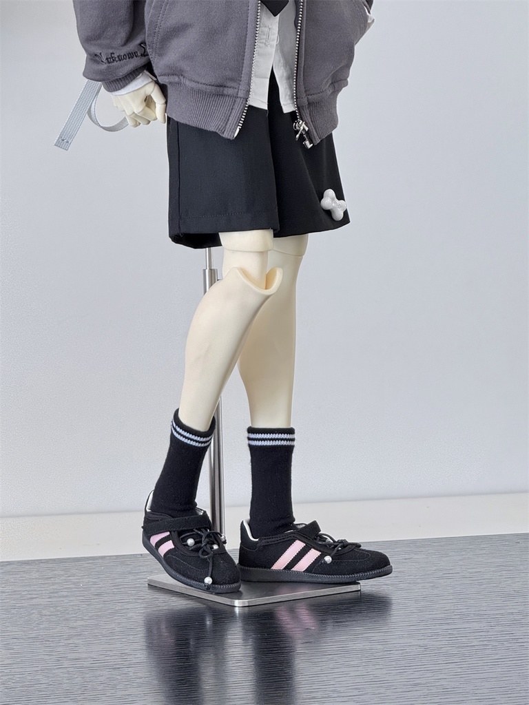 【カカ星球】【ID75】ドール靴 ライン入りスニーカーシューズ