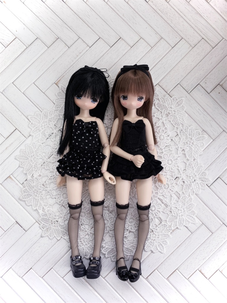 【カカ星球】【OB22】ドール服 チュールセットアップ(取寄せ)