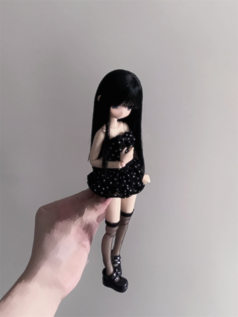 【カカ星球】【OB22】ドール服 チュールセットアップ(取寄せ)