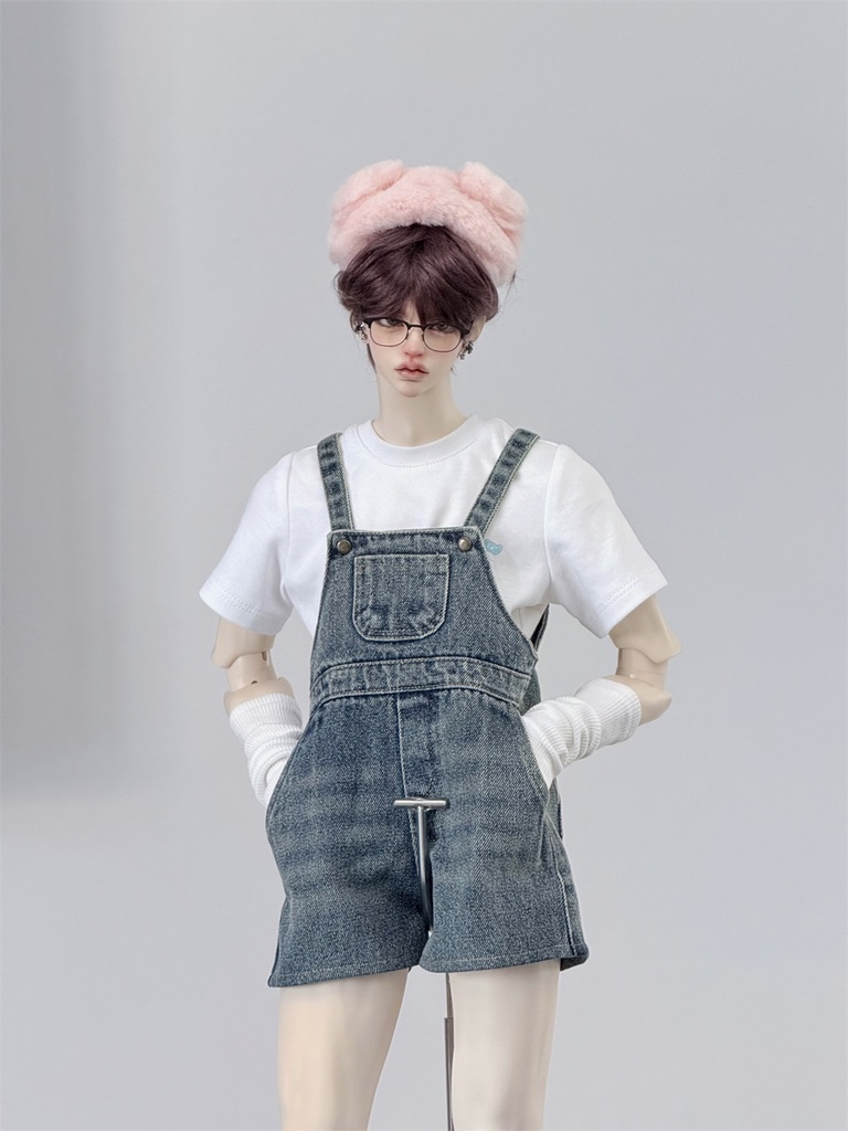 【カカ星球】【ID75】ドール服 デニムオーバーオール(取寄せ)