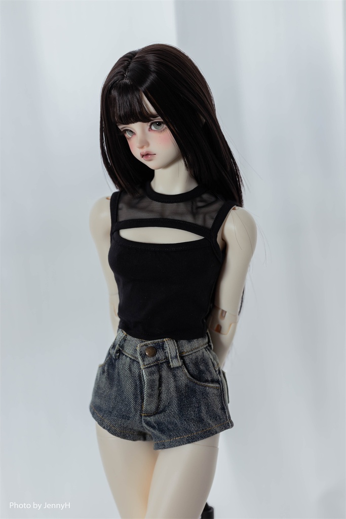 【カカ星球】【1/3】ドール服 メッシュノースリーブ